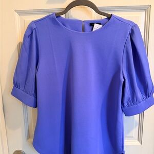 NWT Ann Taylor Purple Women's Top
